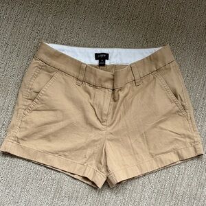 J. Crew Women's Classic Tan Bermudas